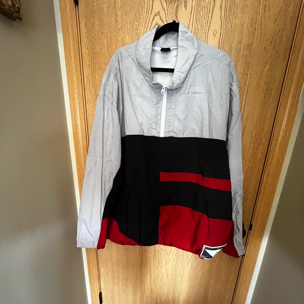 Nike Gray and Red Men's Jacket